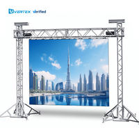Écran LED de qualité supérieure 500*1000mm pour extérieur, méthode de levage, P3.91 P2.9, 5*3m 3*2m pour événements et concerts
