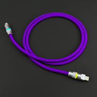 IOS liquide silicium or cuivre USB C à 8Pin câble de données PD20W câble de charge rapide Type C avec dégradé de lumière pour iphone 13 14Pro
