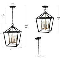 Grande Suspension Classique Traditionnelle Ferme Lumière Salle À Manger Salon Cuisine Foyer Chambre Couloir Antique Or