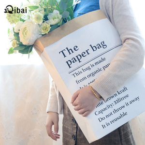 Qibai Kraft Paper Flower Bag <strong>Red</strong> Flower Hug Bouquet Gift Bag Flower <strong>Box</strong> for Valentine's Day - Product Image 4