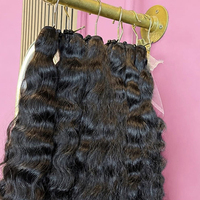 Meilleures Qualités de Cheveux Bouclés Birmans en Paquets, Cheveux Bruts Non Traités Provenant du Vietnam