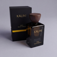 Flacon de parfum personnalisé de luxe 30ml 100ml 50ml Flacon de parfum en verre de qualité avec emballage en boîte