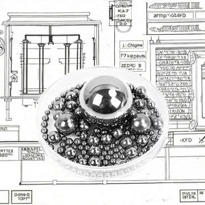 Decantador de cuentas de Metal de alta calidad de 3/32 pulgadas, <span class=keywords><strong>2.381mm</strong></span>, grado 200, bolas de acero de limpieza de acero inoxidable Aisi 304 - Product Image 3