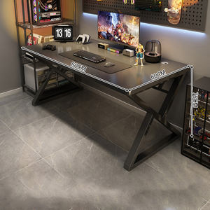 Ekintop <span class=keywords><strong>Bureau</strong></span> de Jeu en Bois Ergonomique de Style Moderne, Vente Chaude, Prix Abordable, pour <span class=keywords><strong>PC</strong></span> et Joueurs - Product Image 2