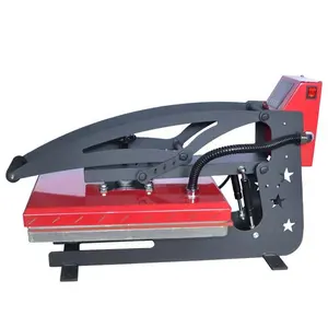 Máquina de prensado en caliente de fábrica, máquina de sublimación de camisetas multifuncional de 20x30 cm, máquina de impresión de camisetas de cuero