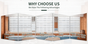 High End Glasses Display Rack Customized Steel <b>LED</b> <b>Lighting</b> for Optical Interior Decoration Design - Product Image 6