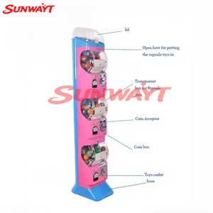 Máquina Expendedora de Monedas Clásica de Tres Capas, Juguetes de Regalo para Niños, Máquina Expendedora Autoservicio - Product Image 5