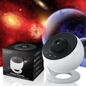 LED Adjustable <b>Projector</b> Lamp with Switch Control Starry Sky Galaxy Projection Decor Creative Atmosphere <b>Light</b> for Bedroom - Product Image 1