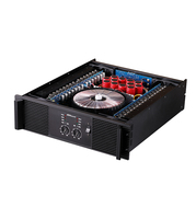 Amplificateur de puissance numérique professionnel 2600W 2/4 Ohms Classe H 2U en métal pour événements scéniques et extérieurs