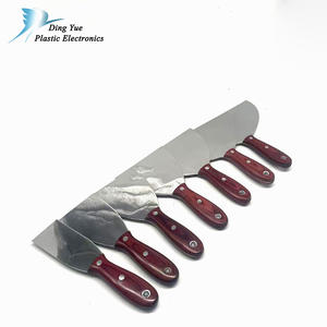 Truelle en acier inoxydable de qualité industrielle, outil de plâtrage pour <span class=keywords><strong>maçon</strong></span>, lame polie miroir, manche en acier inoxydable, outil d'artisanat de construction - Product Image 3