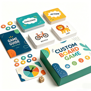 Fabricant de jeux de société éducatifs écologiques haut de gamme personnalisés, jeu de table de luxe de haute qualité pour l'apprentissage de l'orthographe des enfants - Product Image 3