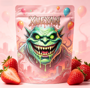 Bolsa personalizada con cierre cuádruple a prueba de niños, cremallera deslizante, ASTM D3475, a prueba de olores, opaca, con cierre de cremallera, de fábrica OEM, entrega en 2 semanas - Product Image 1