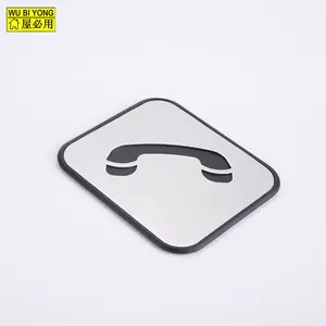 Sign Plate Telephone Sign Plate Stainless Steel Sign Plate