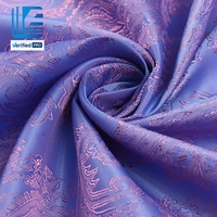 Doublure et entoilage jacquard double face de haute qualité, 100 % polyester, respirant, écologique et léger pour filles