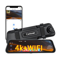 Carlover AI 4K ADAS Dashcam dengan WIFI GPS Kaca Spion Lensa Ganda Penglihatan Malam Monitor Parkir 24/7 Garansi 1 Tahun