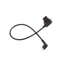 Câble d'alimentation en cuivre pur D-tap mâle vers Type-C 3A à charge rapide avec garantie de 12 mois pour batterie V, caméra et moniteur