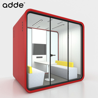 Dosettes modulaires pour bureaux commerciaux Dosette d'espace de travail insonorisée personnalisable Studio de musique acoustique Dosette de réunion Cabine d'espace privé