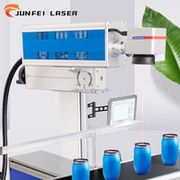 Machines de gravure laser CO2 JUNFEI 30W 60W 100W DAVI CRD de type portique, nouvelles, prennent en charge le format DXF pour les produits en bois et en bambou