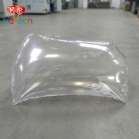 Film transparent laminé PA/EVOH/PE haute barrière surdimensionné de 2 m de large, 27 microns, pour ballon météorologique haute altitude