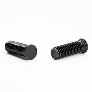 10 pièces/sac, rivets à sertir auto-crevassants à tête affleurante en acier inoxydable 304 plaqué zinc noir, M2.5-M10, Grade A2-70 - Product Image 4