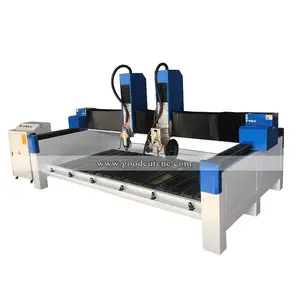 2024 Hot Sale 4 Axis Integrated 2 in 1 1325 Stone CNC Router Machine With Engraving Cutting Saw Blade for Stone Marble Granite