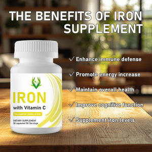 Cápsulas de Hierro con Vitamina C OEM ODM, Mejoran la Defensa Inmunológica, Promueven la Energía, Aumentan el Hierro con Vitamina C - Product Image 6