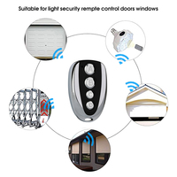 Télécommande sans fil universelle pour porte de garage, nouveauté, fréquence 433.92MHz, code de roulement, télécommande