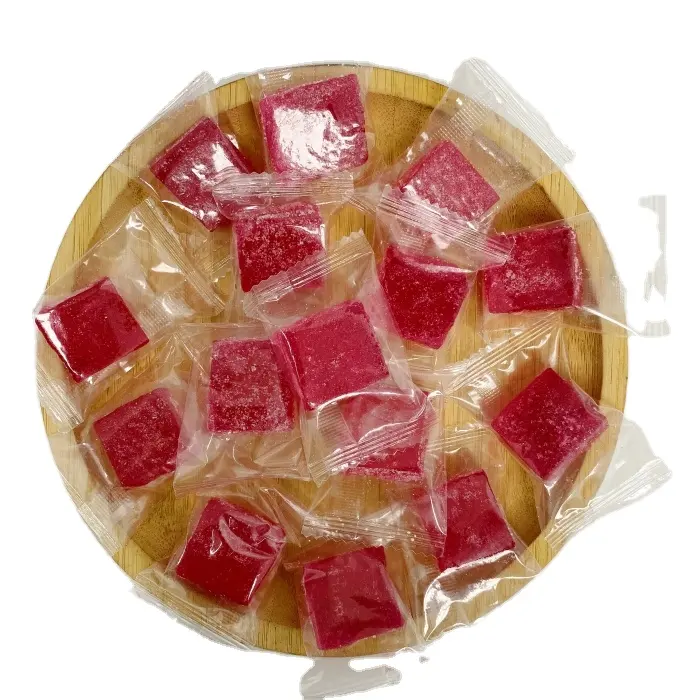 China Fabrikant Fruit Zacht Snoep Verse Kers Sappige Gummy Candy