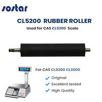 Rodillo de Repuesto Original para Básculas CAS CL5200 CL3000, Rodillo de Goma de Alta Calidad, Disponible al por Mayor, Piezas de Repuesto para Básculas