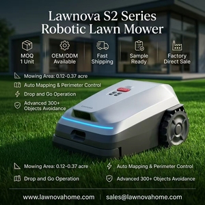 Lawnova Robotic Lawn Mower Boundaryless Robot Lawn Mower NRTK Robot Lawn Mower Smart Lawn Mower Robot Zero Turn <strong>Automower</strong> - Product Image 1