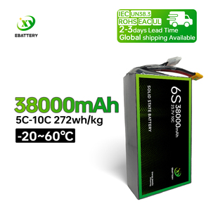 แบตเตอรี่แรงดันสูง 38000mAh 272Wh/kg 6S 12S 18S แบตเตอรี่โซลิดสเตทสำหรับโดรน คุณภาพสูง ส่งตรงจากโรงงาน - Product Image 2