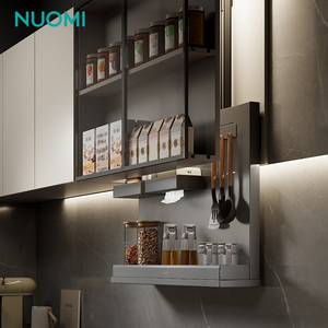 NUOMI Cesta Elevadora Eléctrica <span class=keywords><strong>para</strong></span> <span class=keywords><strong>Cocina</strong></span>, Organizador Vertical Inteligente <span class=keywords><strong>para</strong></span> Armario y Despensa, Cesta Elevadora Desplegable - Product Image 5