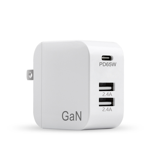 US/EU 65W GaN Super Quick Charger QC3.0 USB C Fast Charger PD65W Gan Charger Compatible for Laptop ipad iPhone Xiaomi