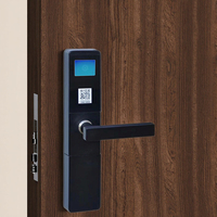 Sistema Innovador de Acceso a Habitaciones de Hotel, Cerradura Inteligente con Código QR y Tarjeta RFID para Puertas de Madera, Compatible con la Aplicación QRMaster, Datos en la Nube