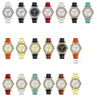 Montre personnalisable Citizen en acier inoxydable 304L, verre minéral, bracelet en cuir, boucle 3ATM, mouvement à quartz, 16 mm, pour affaires et usage quotidien