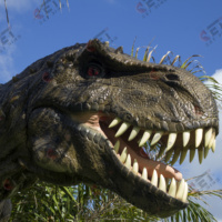 Robot dinosaure animatronique géant haute simulation de Chine pour parc à dinosaures, costumes de dinosaures personnalisés