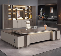 Table De bureau En Bois Moderne De Luxe Bureau De Directeur Général Bureau De Bureau En Bois Massif Escritorio De Oficina De Madera Maciza