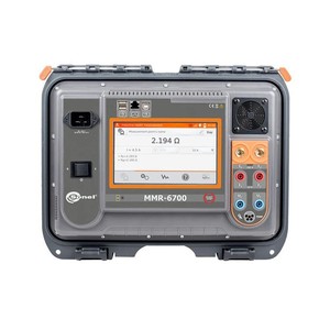 Poland Sonel Mmr-6700 Mètre de résistance de contact haute précision (micro-ohmmètre professionnel) Écran tactile graphique couleur LCD - Product Image 1