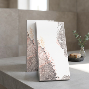 Azulejo de porcelana esmaltada de cuerpo completo, de cerámica india, blanco, 600x1200mm, precio al por mayor - Product Image 3