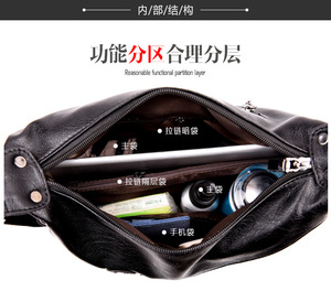 New High Quality Women Messenger Bags for Women PU <b>Leather</b> Crossbody Bags Ladies Designer Shoulder Bags Tote Handbags and <b>Purses</b> - Product Image 4