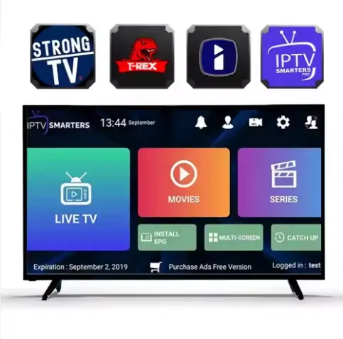 IPTV Smart Pro Suporte Lista de TV M3U Internet Xtream API Smarters Pro Dino Mega Teste gratuito mais barato