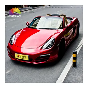 Carlas 1.52*18M/roll High glossy air bubble free red blue pearl car vinyl wrap film Stickers Color PPF