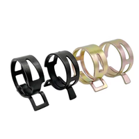 Collier de serrage à ressort en acier de style japonais de haute qualité pour tubes de carburant, d'huile et d'air, vente en gros d'usine