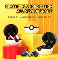 Écouteurs intra-auriculaires en forme de boule, suppression du bruit ENC, écouteurs TWS mignons de dessin animé, longue autonomie, meilleur cadeau, vente en gros d'usine