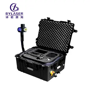 Backpack Style Laser Cleaning Machine: 100W 200W JPT Mopa Laser Generator Portable for Metal and Wood Rust Removal