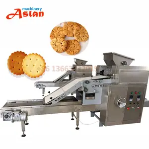 Square Round Biscuit Forming Machine Biscuit Cookie Making Machine Biscuit Maker with Mold