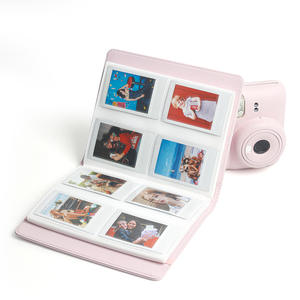 Mini albums photo de 3 pouces en gros, 288 photos pour <span class=keywords><strong>Instax</strong></span> Mini 12/<span class=keywords><strong>11</strong></span>/9, couverture en cuir PU DIY, collection de billets de concert, livre de collection - Product Image 4