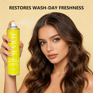 SEVICH Nuovo Spray <span class=keywords><strong>Shampoo</strong></span> Secco 200ml Volumizzante Istantaneo Spray per Capelli Donna Cheratina <span class=keywords><strong>Polvere</strong></span> <span class=keywords><strong>Shampoo</strong></span> Secco - Product Image 2