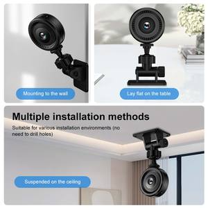Mini Cámara WIFI con Gran Angular de 140 Grados, Visión Nocturna IR, Detección de Movimiento, Micro Cámara Inalámbrica de Seguridad para el Hogar, Aplicación <span class=keywords><strong>HIDVCAM</strong></span> - Product Image 6