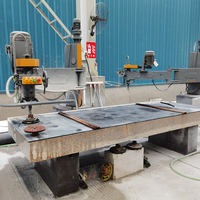 Machine de polissage manuelle de pierres JULUN pour surfaces de dalles, marbre, granit, équipement de traitement de pierres tombales, usage industriel, faible coût